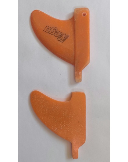 Mega Composite Fins Clearance 2.5"  65mm RH Neo orange 