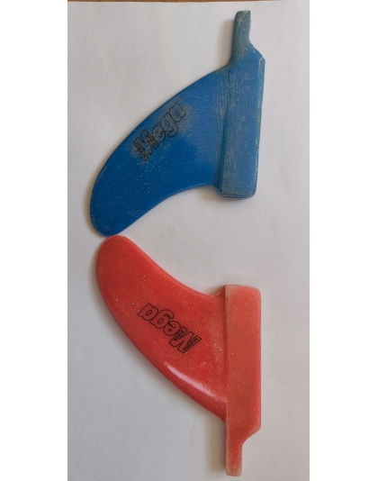 Mega Composite Fins Clearance 3"  80mm Symmetric  Neo Pink